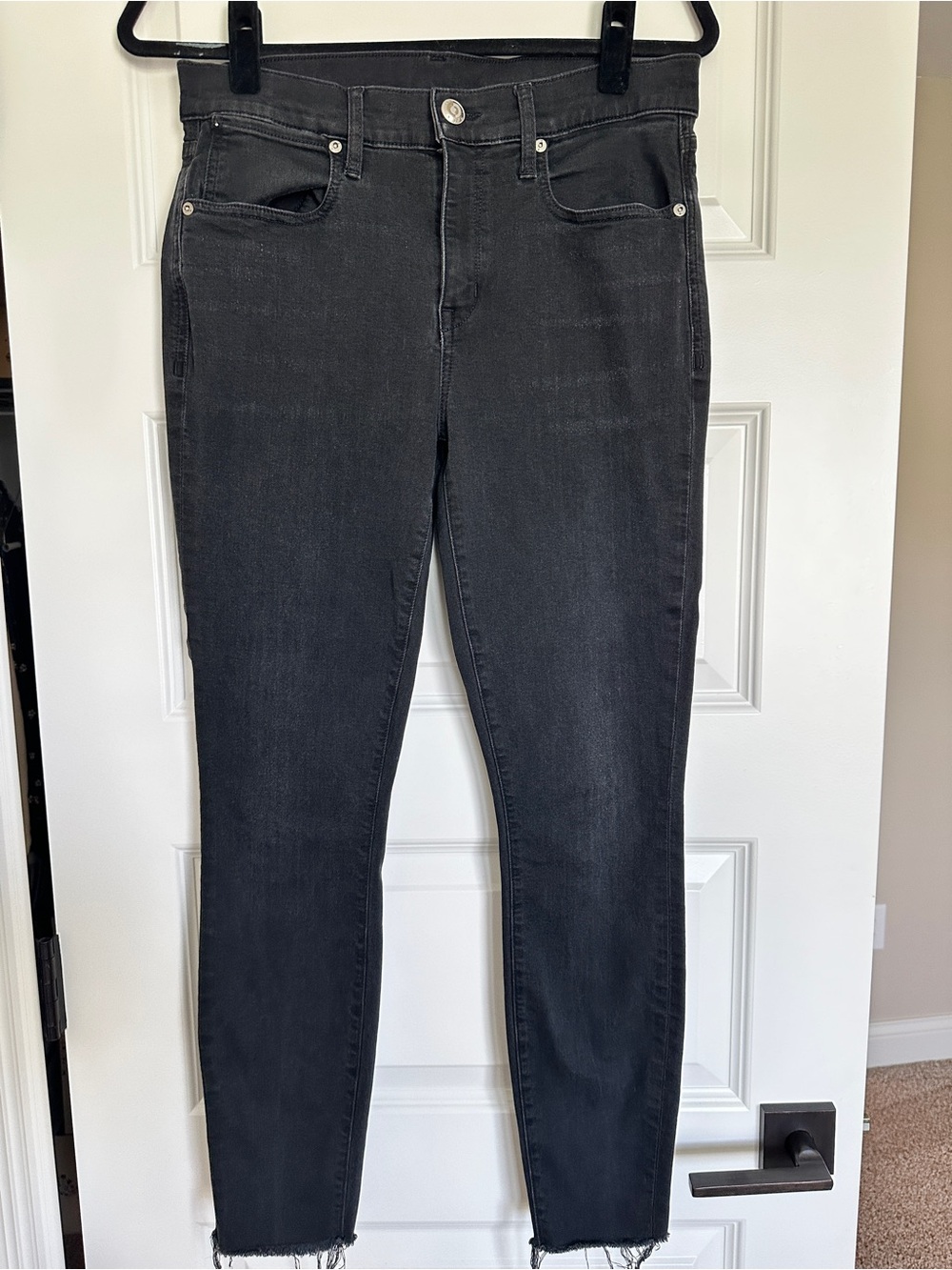 AYR Black Skinny High-Rise Jeans style - the chiller